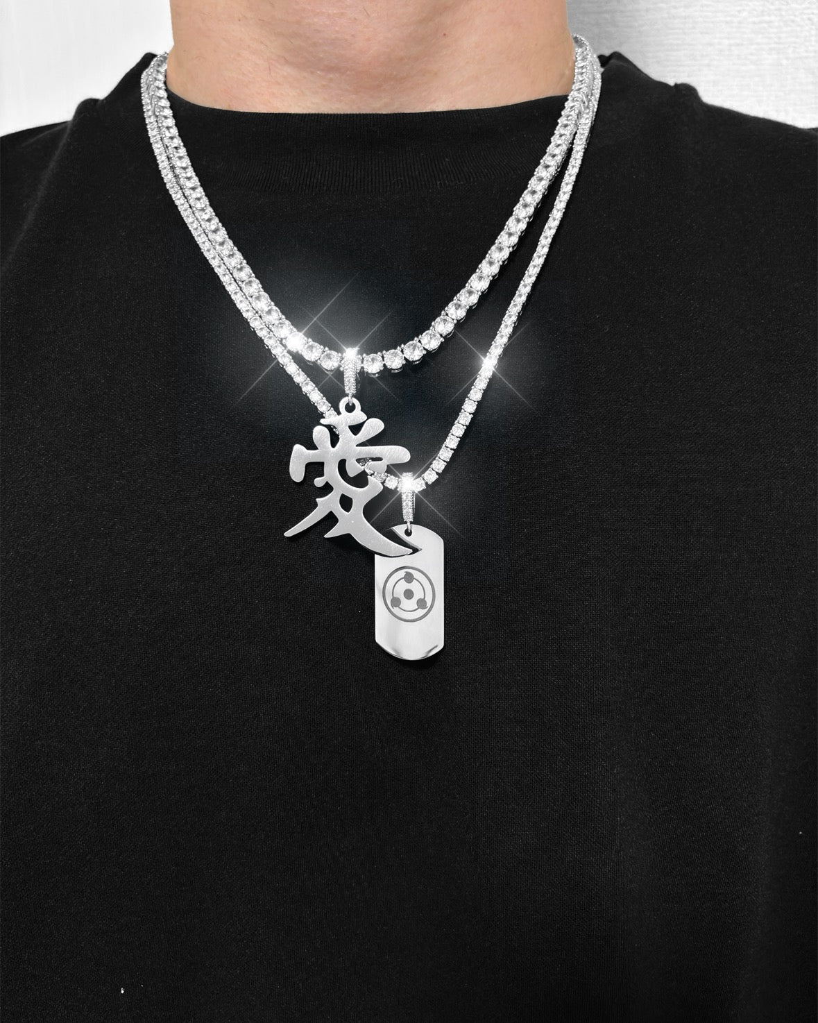 愛=LOVE PENDANT NECKLACE