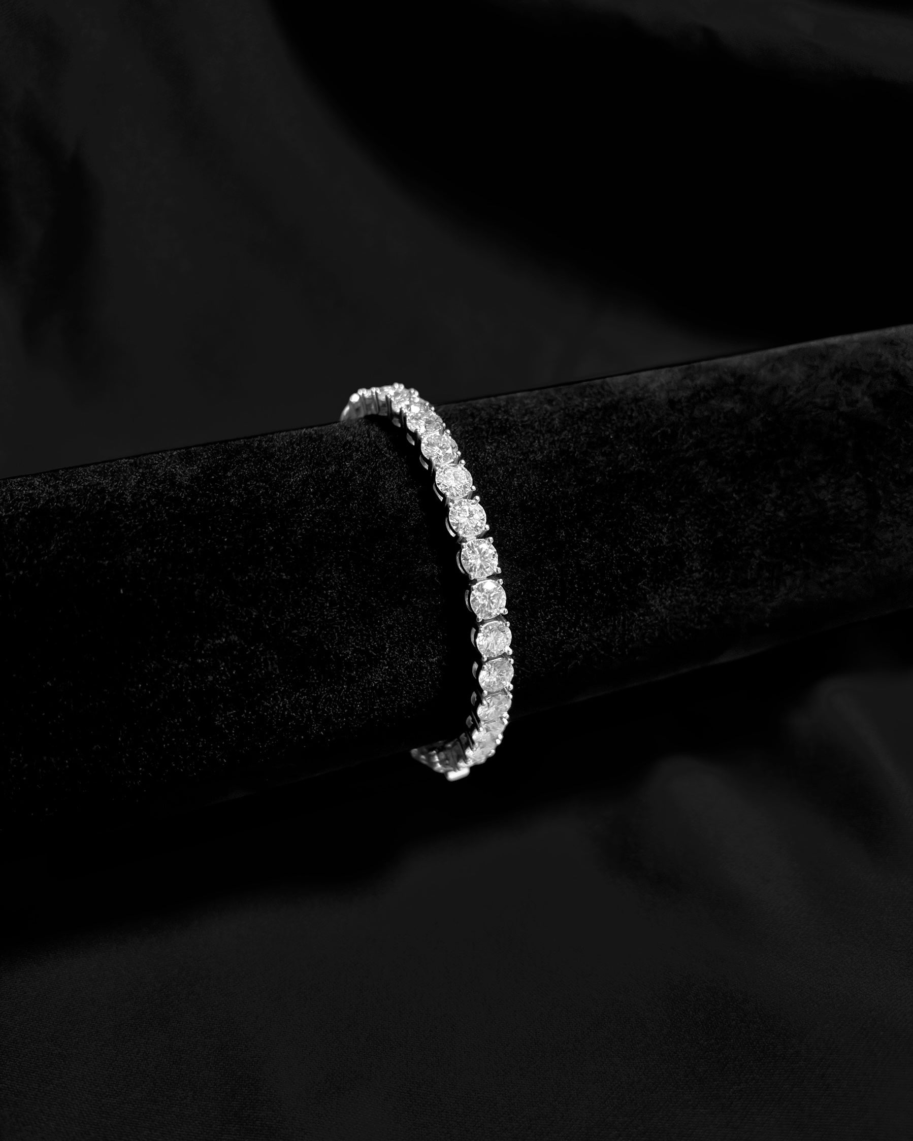 5mm S925× Moissanite VVS1 TENNIS CHAIN BRACELET