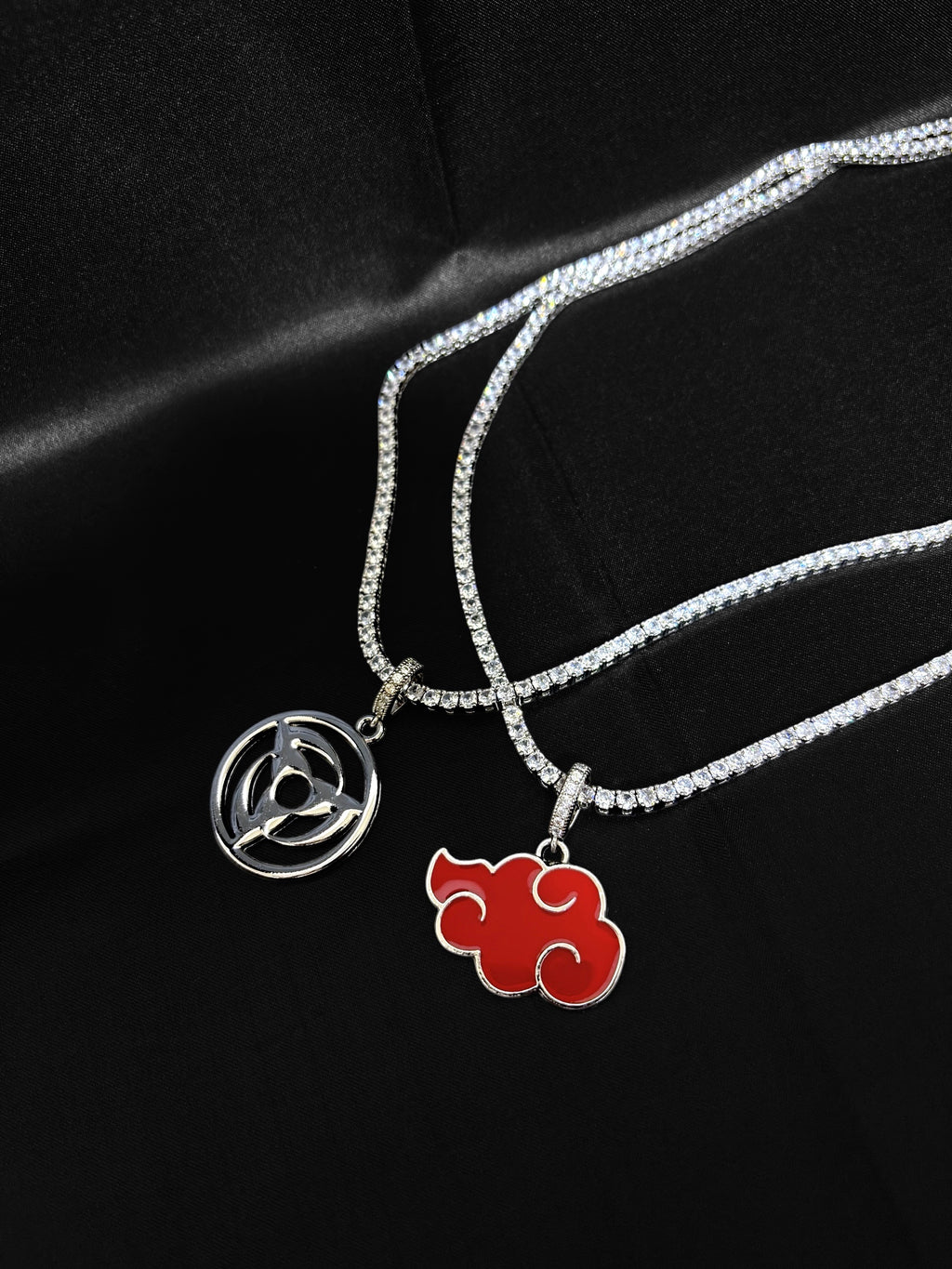 SHARINGAN PENDANT ICE NECKLACE
