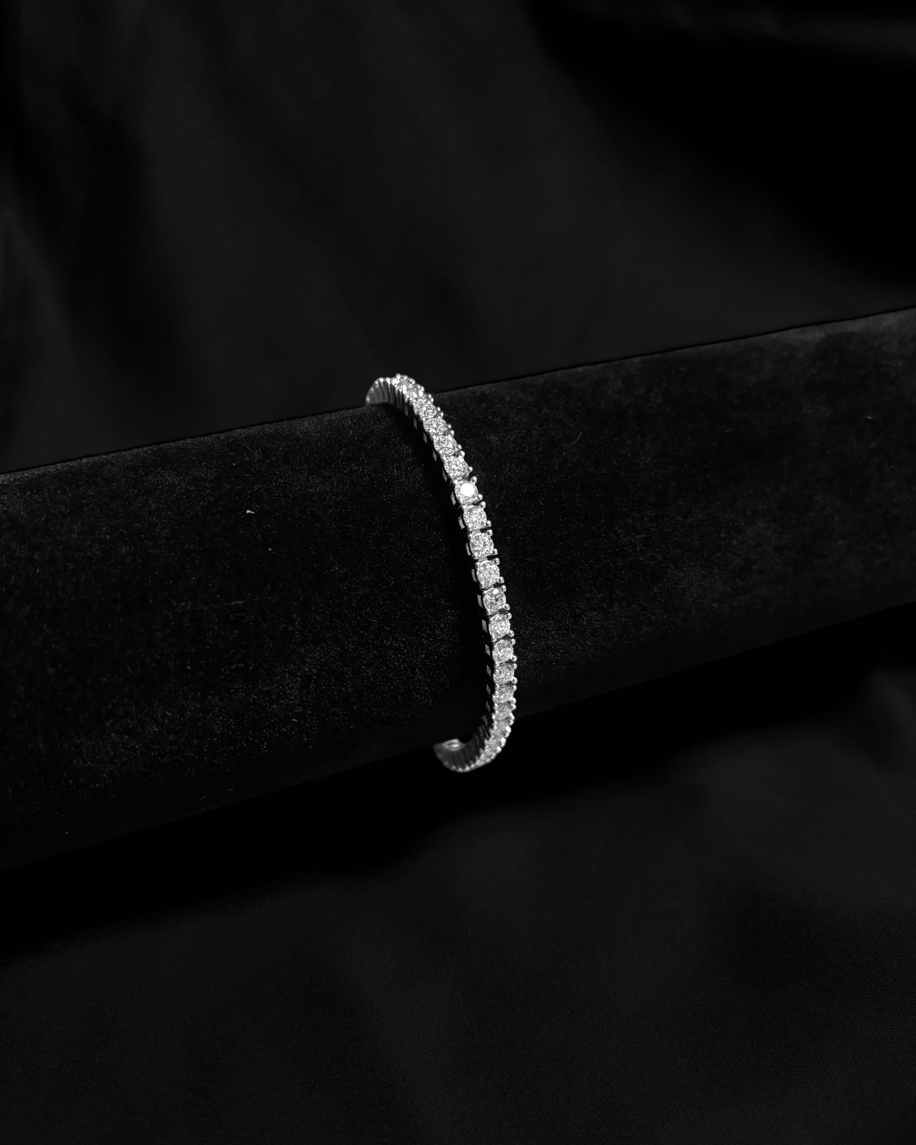 3mm S925×Moissanite VVS1 TENNIS CHAIN BRACELET