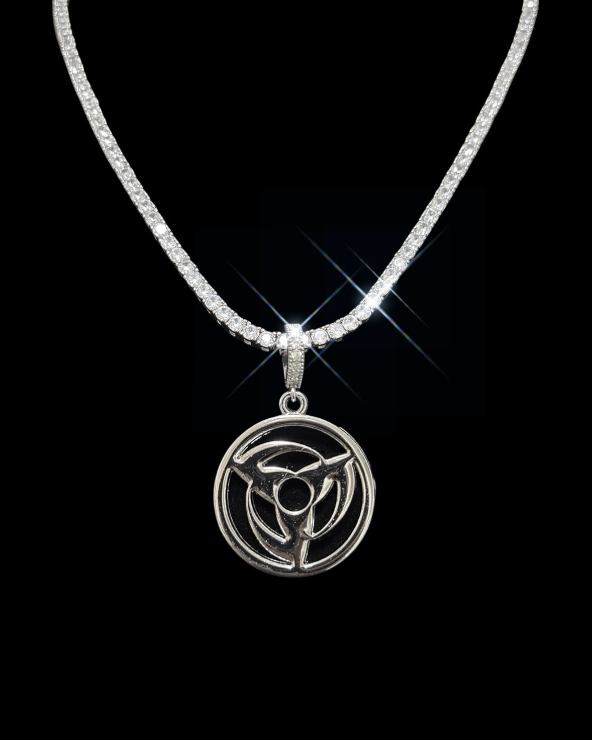 SHARINGAN PENDANT ICE NECKLACE